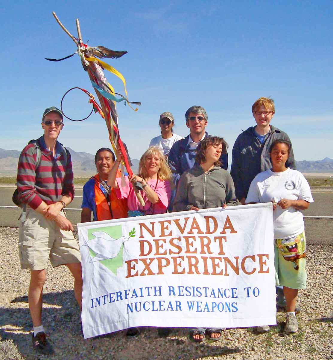Sacred Peace Walk group