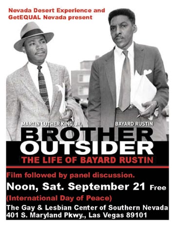 Bayard Rustin & MLK